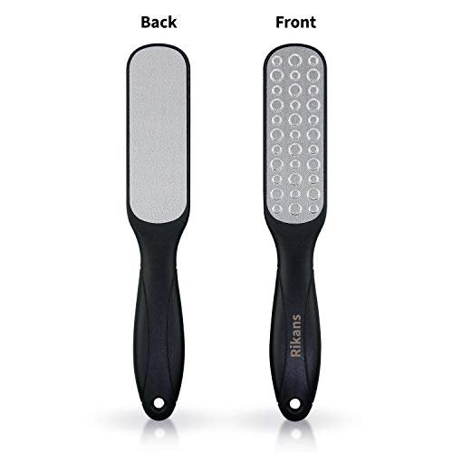 Rikans Colossal Foot File Set - Professional Stainless Steel Callus Remover for Wet or Dry Skin - 2-Pack Coarse Foot Rasp - görsel 4