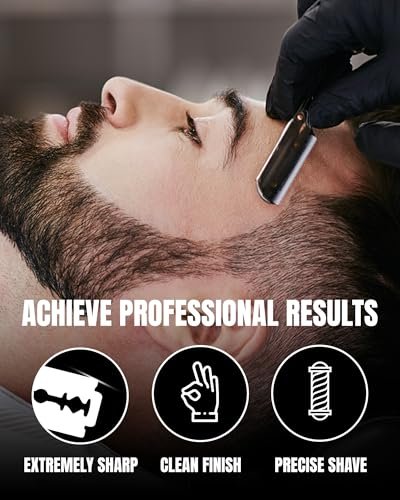 Gentleman Jon 50-Pack Platinum Double Edge Razor Blades - Premium Swedish Stainless Steel Safety Razor Blades for Smooth and Comfortable Shaves Avelisse
