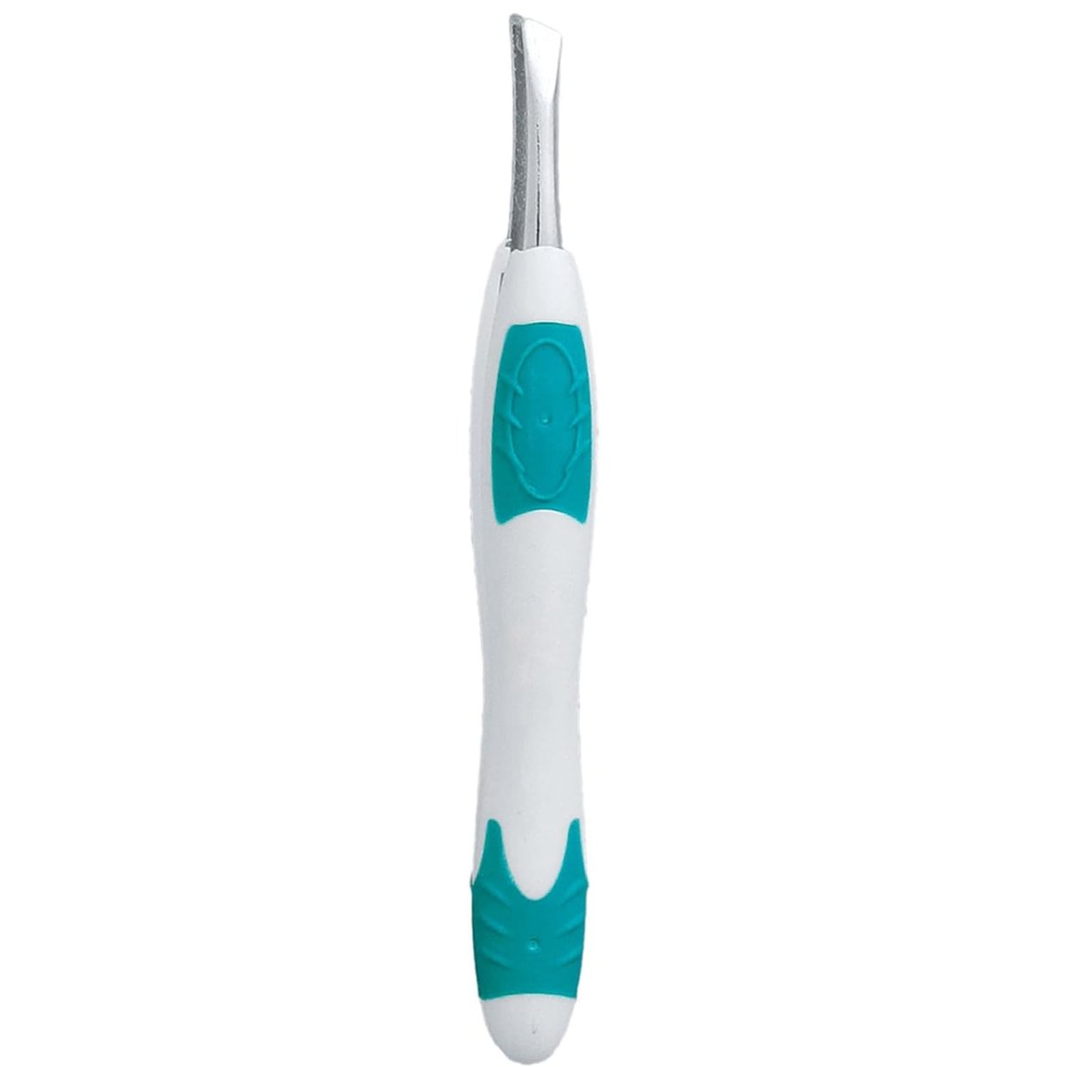 LEADER Slant Tip Tweezers - Precision Stainless Steel with Non-Slip Rubber Grip for Eyebrows, Facial Hair, Splinter & Ingrown Hair Removal - görsel 5