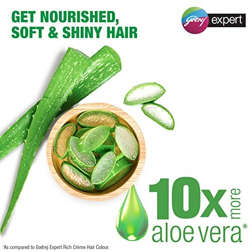 Godrej Expert Rich Crème Hair Colour - Natural Black (Pack of 4) | Long-Lasting, Ammonia-Free - görsel 6