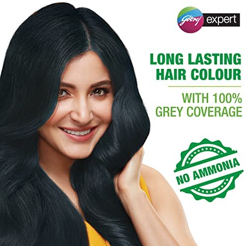 Godrej Expert Rich Crème Hair Colour - Natural Black (Pack of 4) | Long-Lasting, Ammonia-Free - görsel 4
