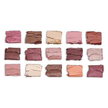Revolution Reloaded Provocative Eyeshadow Palette - 15 Shades, High Pigment, Vegan & Cruelty-Free