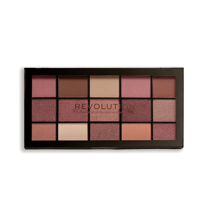 Revolution Reloaded Provocative Eyeshadow Palette - 15 Shades, High Pigment, Vegan & Cruelty-Free