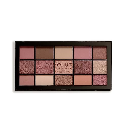 Revolution Reloaded Provocative Eyeshadow Palette - 15 Shades, High Pigment, Vegan & Cruelty-Free - görsel 2