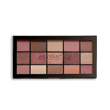 Revolution Reloaded Provocative Eyeshadow Palette - 15 Shades, High Pigment, Vegan & Cruelty-Free