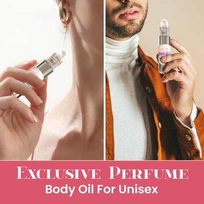 MOBETTER FRAGRANCE OILS Powder Fresh Scent Perfume Fragrance Body Oil Unisex - 0.33 Fl Oz