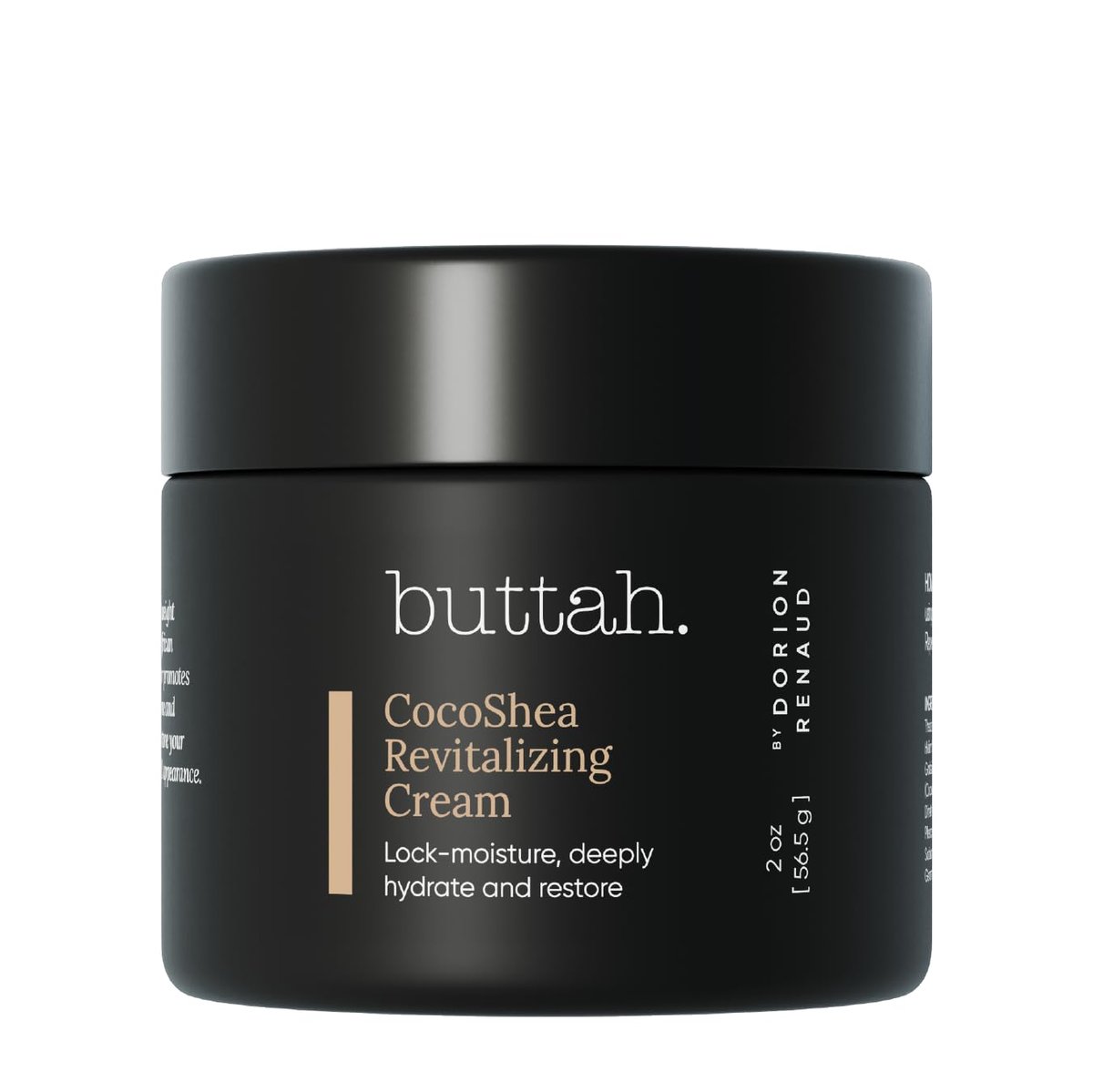 Buttah Skin CocoShea Revitalizing Cream 2oz – Natural African & Cocoa Butter Face Moisturizer for Dry, Melanin-Rich Skin - görsel 1