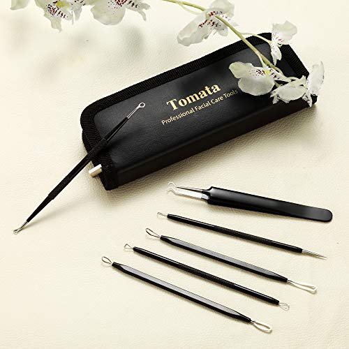 Professional Blackhead Remover Pimple Popper Tool Kit – 6 Piece Stainless Steel Comedone Extractor Set - görsel 14