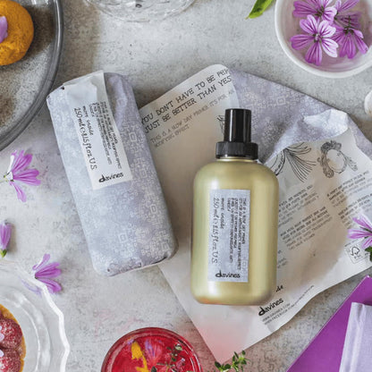 Davines This Is A Blow Dry Primer - No Hold Volume & Anti-Humidity Spray, Heat Protection & Natural Shine, 8.45 oz Avelisse