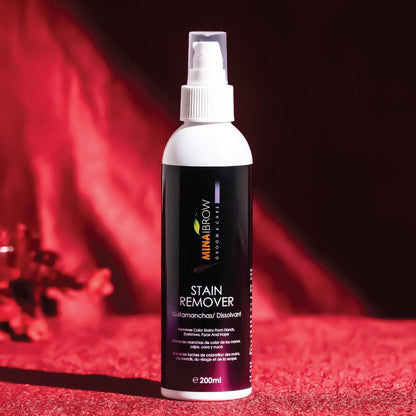 Mina Henna Tint Stain Remover – Gently Remove Hair Color from Scalp, Skin, Eyebrows, Beard & Mustache (200ml)