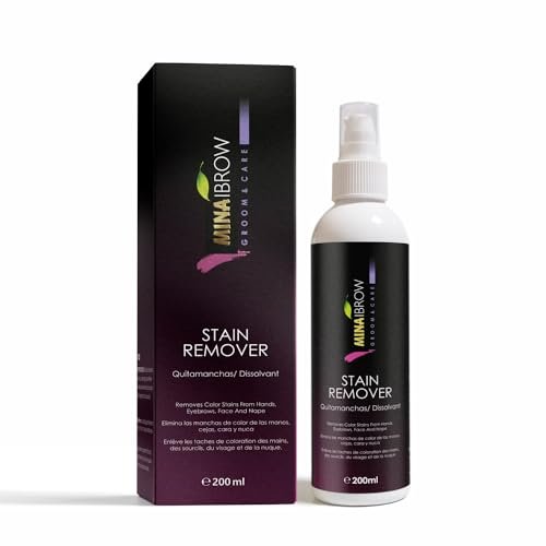 Mina Henna Tint Stain Remover – Gently Remove Hair Color from Scalp, Skin, Eyebrows, Beard & Mustache (200ml) - görsel 2