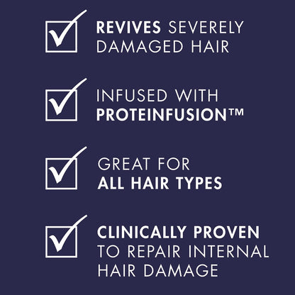Nexxus Keraphix Shampoo and Conditioner Set with 3 Repair Masks - Damaged Hair Treatment with Keratin Protein and Black Rice, 33.8 oz + 1.5 oz Masks (5 Count) Avelisse