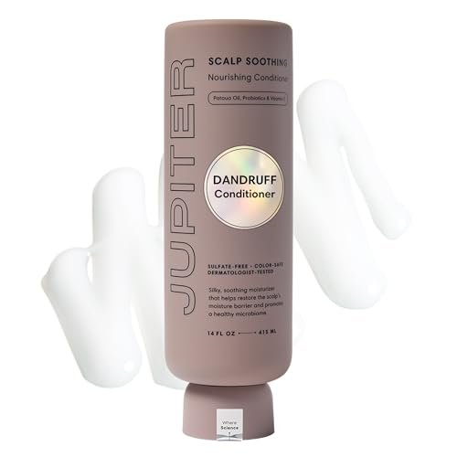 Jupiter Nourishing Conditioner - Soothing Scalp Conditioner for Flaky, Itchy, Oily & Dry Scalp - Nourishes & Reduces Breakage - Color-Safe, Sulfate-Free, Paraben-Free - 9.5 Fl Oz Avelisse