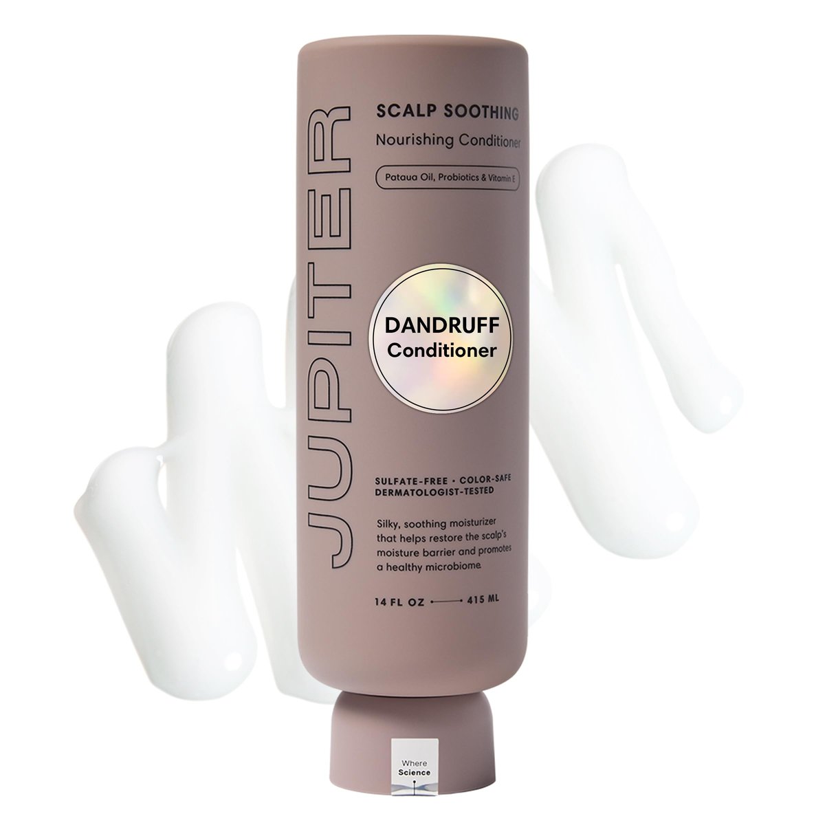Jupiter Nourishing Conditioner - Soothing Scalp Conditioner for Flaky, Itchy, Oily & Dry Scalp - Nourishes & Reduces Breakage - Color-Safe, Sulfate-Free, Paraben-Free - 9.5 Fl Oz Avelisse