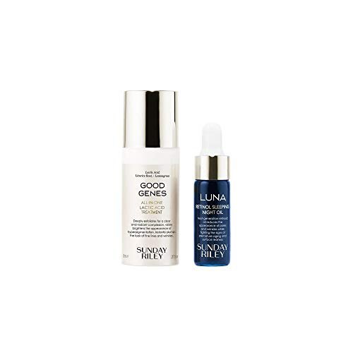 Sunday Riley Mini Power Couple Travel Kit – 2-Piece Set, 0.4 fl oz Each Avelisse