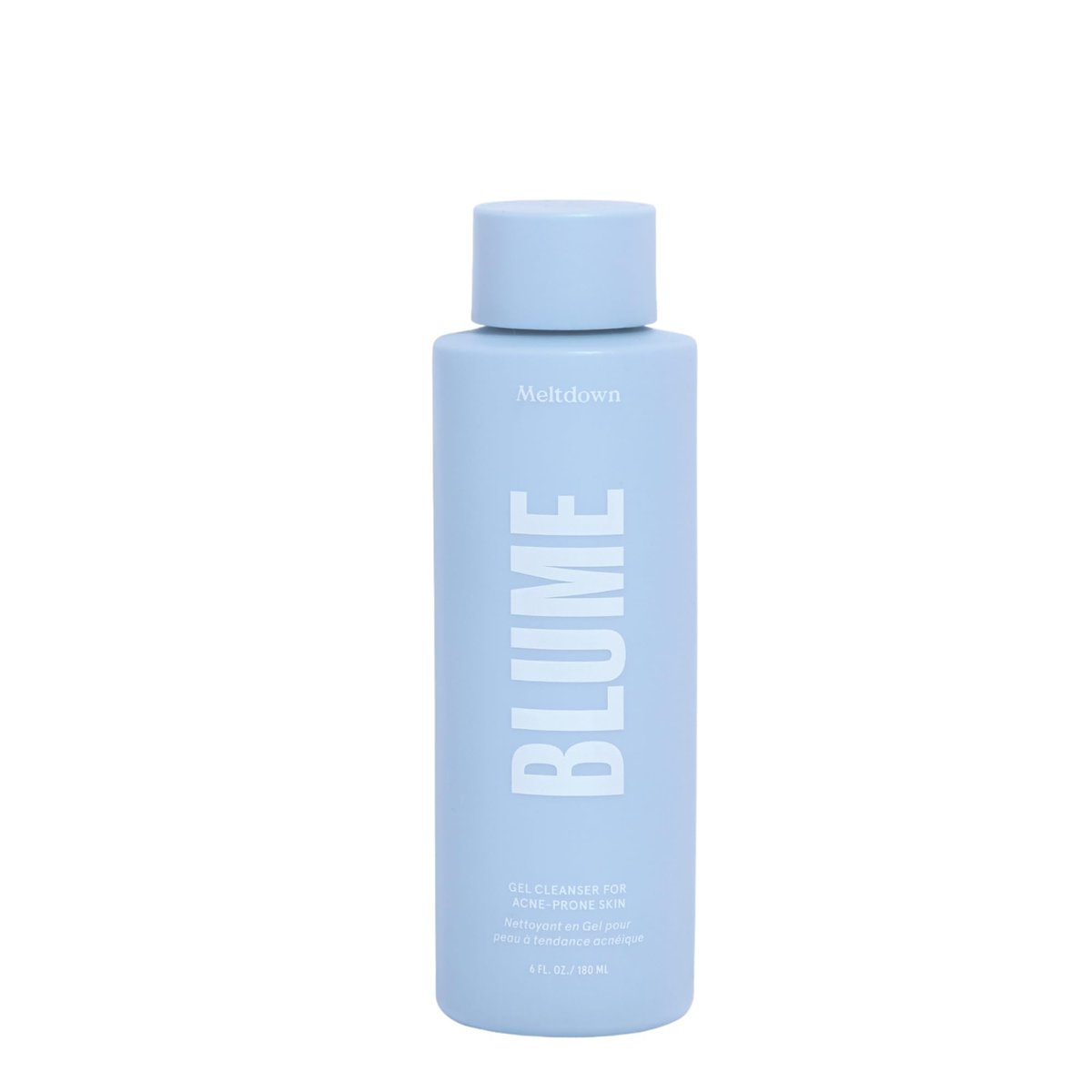 Blume Meltdown Salicylic Acid Cleanser - Balancing Gel Face Wash for Oily Skin - Hydrating Facial Cleanser with Glycerin & Ceramides - Non-Stripping & Makeup-Removing Skin Care (6 oz) Avelisse