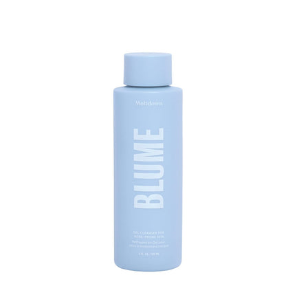 Blume Meltdown Salicylic Acid Cleanser - Balancing Gel Face Wash for Oily Skin - Hydrating Facial Cleanser with Glycerin & Ceramides - Non-Stripping & Makeup-Removing Skin Care (6 oz) Avelisse