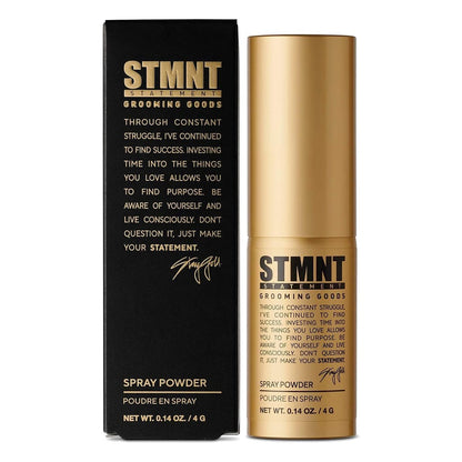 STMNT Grooming Goods Spray Powder - Extra Matte Finish, Added Texture & Grip, Super Lightweight Formula (0.14 oz)