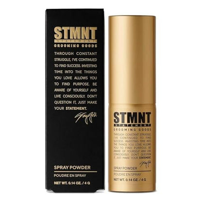 STMNT Grooming Goods Spray Powder - Extra Matte Finish, Added Texture & Grip, Super Lightweight Formula (0.14 oz)