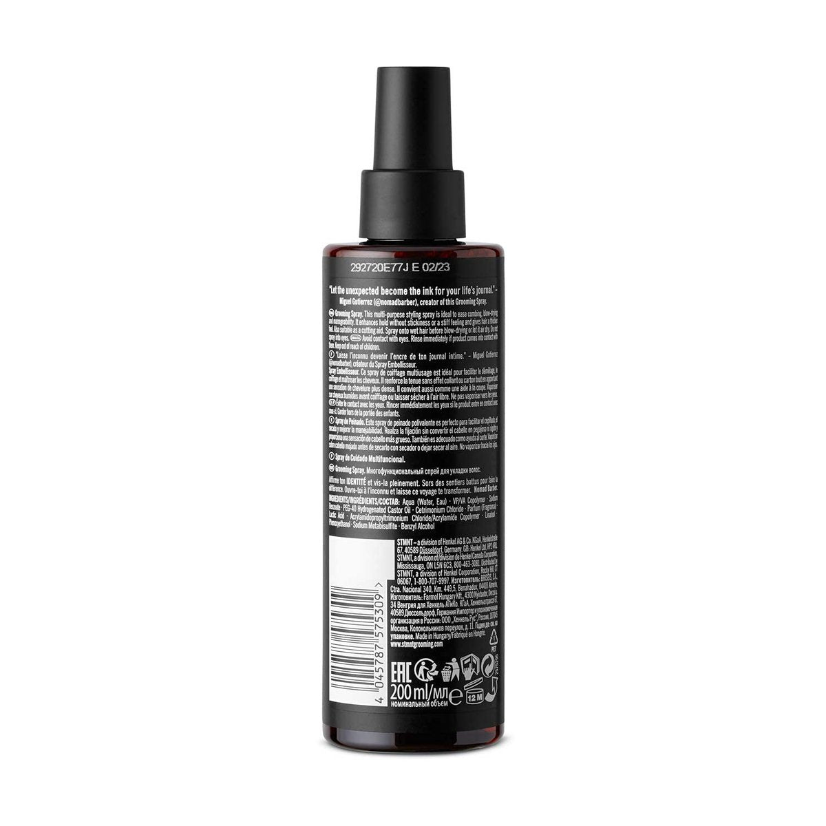 STMNT Grooming Goods Grooming Spray - Natural Finish, Thicker Hair Feel, Non-Sticky, 6.7 oz - görsel 3
