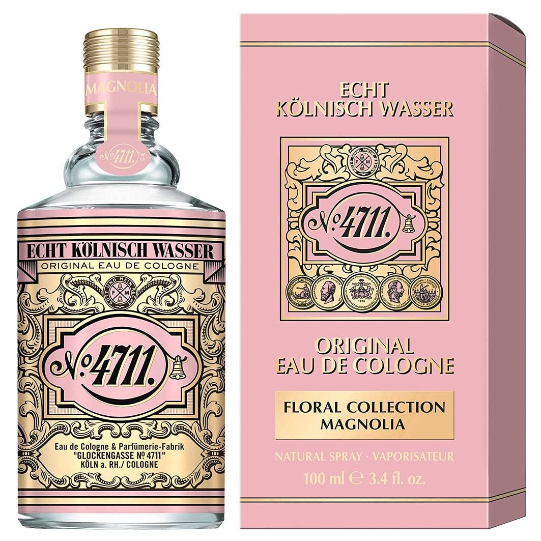 4711 Floral Collection Magnolia Eau de Cologne for Women - 3.4 oz Spray Avelisse