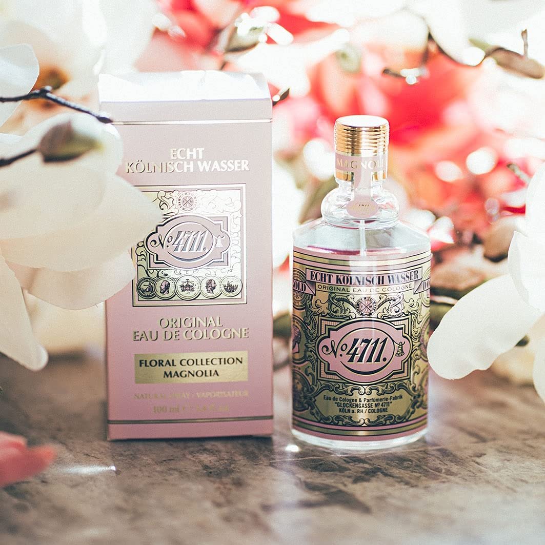 4711 Floral Collection Magnolia Eau de Cologne for Women - 3.4 oz Spray Avelisse
