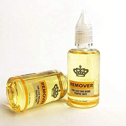 Fast Acting Remover for Tape-in Hair Extensions, Wig Glue, and Double-Sided Extension Tape (One Bottle) - Piaou