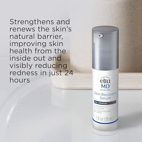 EltaMD Skin Recovery Face Serum – Redness Relief for Sensitive Skin, Visibly Reduces Redness in 24 Hours, 1.0 oz Pump Avelisse