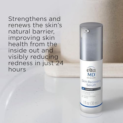 EltaMD Skin Recovery Face Serum – Redness Relief for Sensitive Skin, Visibly Reduces Redness in 24 Hours, 1.0 oz Pump Avelisse