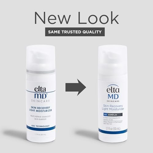 EltaMD Skin Recovery Light Face Moisturizer for Dry Skin, Oil Free Moisturizer for Face and Acne Prone Skin Care, 1.7 oz Pump Avelisse