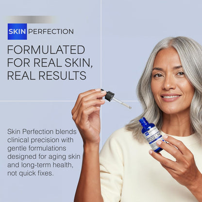 Skin Perfection Firming Serum Booster with Progeline Peptide - Anti-Aging Face and Neck Serum, Trifluoroacetyl Tripeptide-2, 0.5 Fl Oz Avelisse
