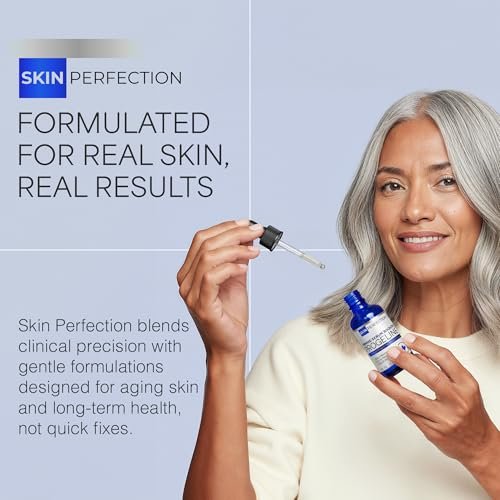 Skin Perfection Firming Serum Booster with Progeline Peptide - Anti-Aging Face and Neck Serum, Trifluoroacetyl Tripeptide-2, 0.5 Fl Oz Avelisse