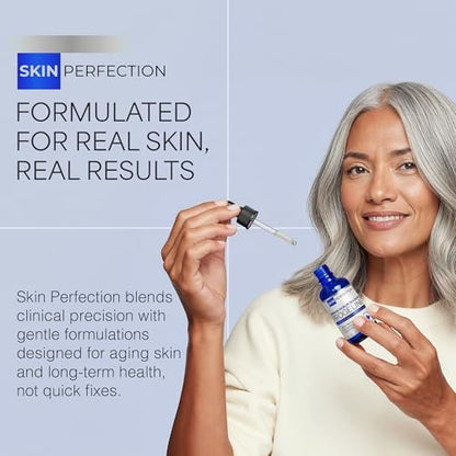 Skin Perfection Firming Serum Booster with Progeline Peptide - Anti-Aging Face and Neck Serum, Trifluoroacetyl Tripeptide-2, 0.5 Fl Oz Avelisse