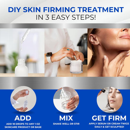 Skin Perfection Firming Serum Booster with Progeline Peptide - Anti-Aging Face and Neck Serum, Trifluoroacetyl Tripeptide-2, 0.5 Fl Oz Avelisse