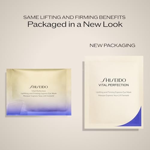 Shiseido Vital Perfection Uplifting and Firming Express Eye Mask - Pure Retinol Under-Eye Mask, 24 Count Avelisse