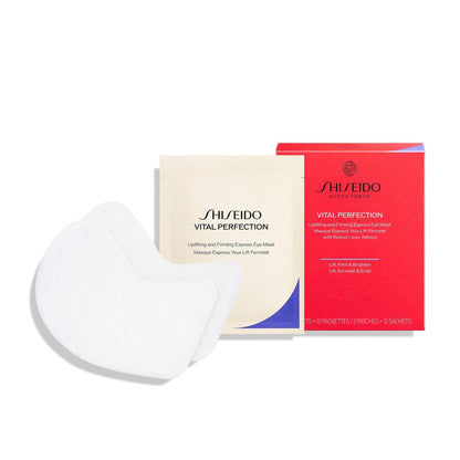 Shiseido Vital Perfection Uplifting and Firming Express Eye Mask - Pure Retinol Under-Eye Mask, 24 Count Avelisse