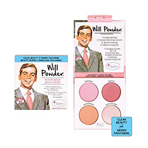 theBalm Will Powder Blush Quad - Assorted Shades for a Natural Flush - görsel 2