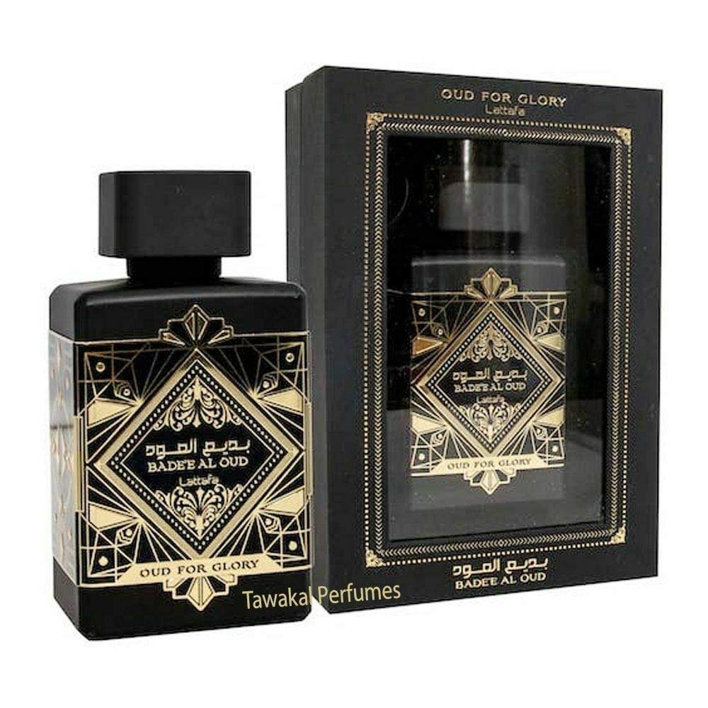 Lattafa Bade'e Al Oud Oud for Glory - Oriental Woody Eau de Parfum - Long-Lasting Unisex Fragrance, 3.4 oz (100 ml) - görsel 1