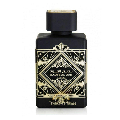 Lattafa Bade'e Al Oud Oud for Glory - Oriental Woody Eau de Parfum - Long-Lasting Unisex Fragrance, 3.4 oz (100 ml)
