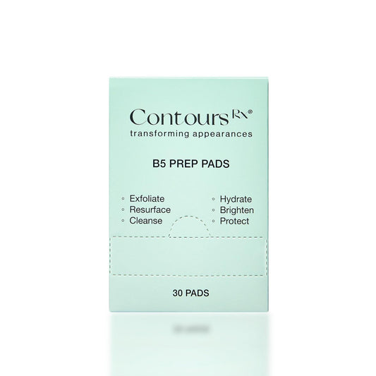 Contours Rx Eyelid Prep Pads – Oil-Free Makeup Eye Cleaning Wipes for Exfoliating & Hydrating (30 Pack) Avelisse