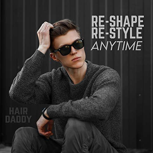 HAIR DADDY The Original Strong Hold Matte Styling Clay for Men – Natural Finish Hair Wax, Zero Shine Paste for All Hair Types (3.5 oz) Avelisse