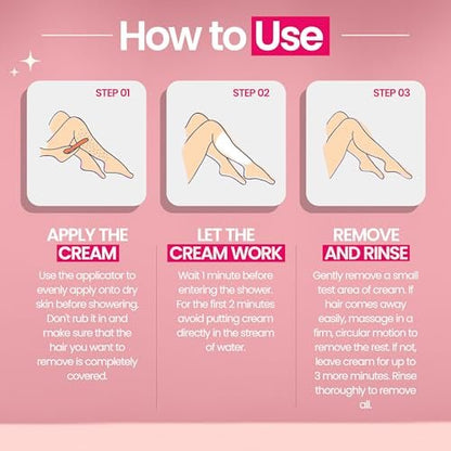 WooWoo Tame It! Natural Intimate Hair Removal Cream - Painless Vegan Depilatory for Sensitive Skin - Bikini, Legs & Bum - 100ml Avelisse