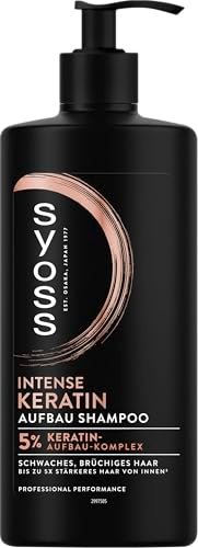 SYOSS Keratin Shampoo 440 ml - Strengthening & Smoothing Hair Care - görsel 1