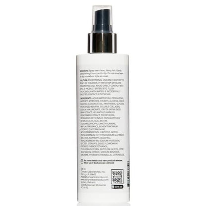 Advanced Clinicals Keratin Detangler Spray - Leave-In Conditioner with Amino Acids, Vitamin B5 & Olive Oil for Strong, Shiny Hair - 8 Fl Oz