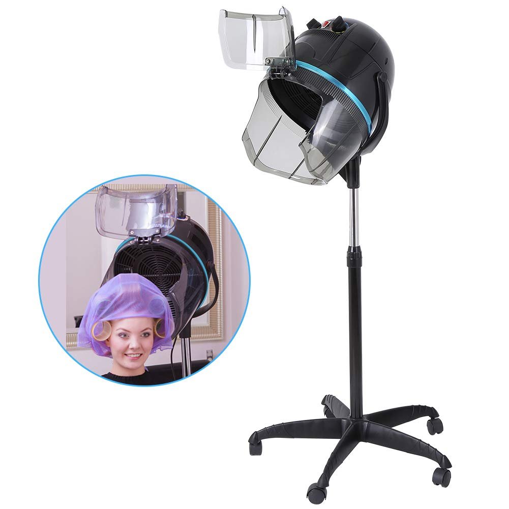 Professional Hooded Floor Dryer - Adjustable Rolling Hair Dryer for Salon & Home Use - görsel 13