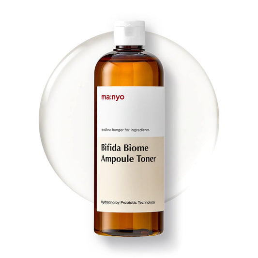 MA:NYO Bifida Biome Ampoule Toner 13.5 fl oz (400ml) | Hydrating & Soothing Facial Toner with 5 Types of Hyaluronic Acid for Daily Firmness | Korean Skincare