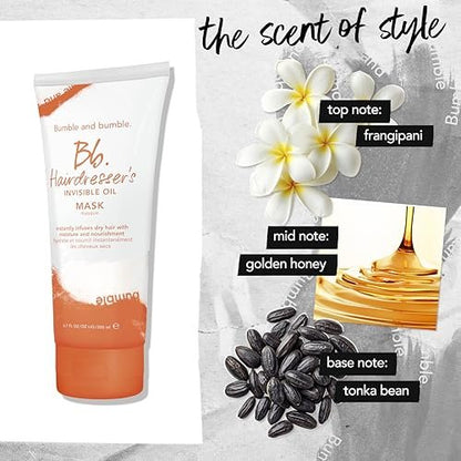 Bumble and bumble. Hairdresser's Invisible Oil Hydrating Hair Mask - 6.7 oz Avelisse