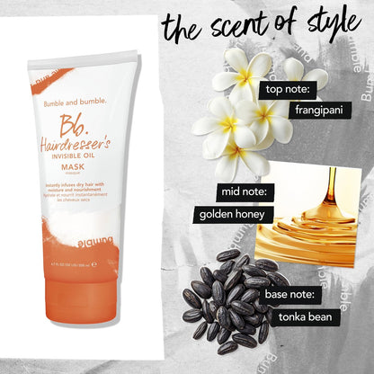 Bumble and bumble. Hairdresser's Invisible Oil Hydrating Hair Mask - 6.7 oz Avelisse