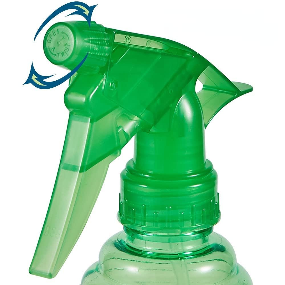 FANSTINOW Spray Bottles - 3 Pack, 16 oz, Mist/Stream, BPA Free, Sturdy & Leak Proof, Bright Colors, with Labels and Funnel - görsel 7