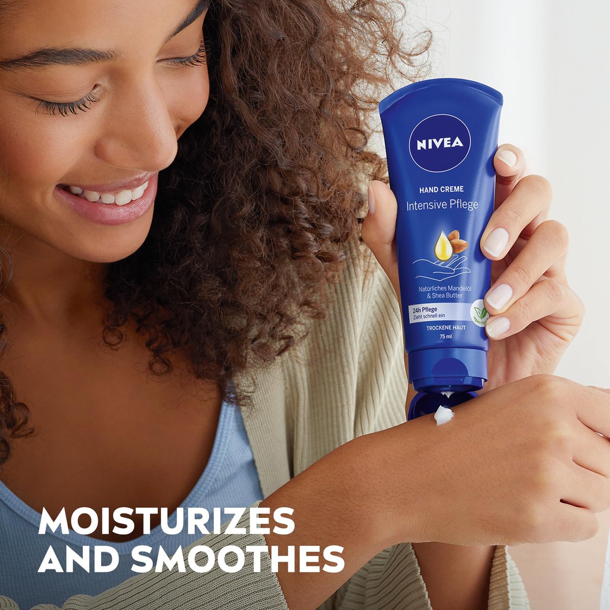 NIVEA Skin Care Set For Her - Nourishing Body Wash, Moisturizing Body Lotion, Lip Balm with Shea Butter, Hand Cream - 5 Piece Gift Set Avelisse